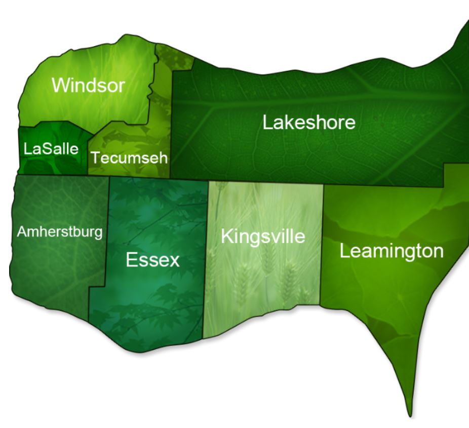 The Town of LaSalle is one of eight municipalities of which make up Essex County.