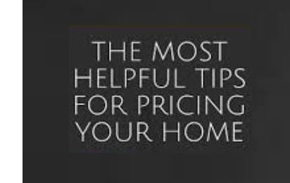 Pricing Your House to Sell